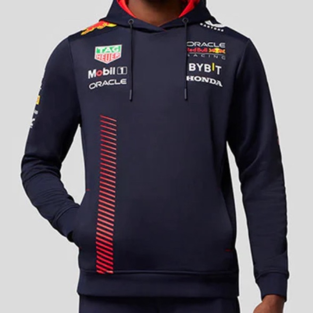NEW Oracle Red Bull Racing Castore Pullover Hoodie Sweatshirt